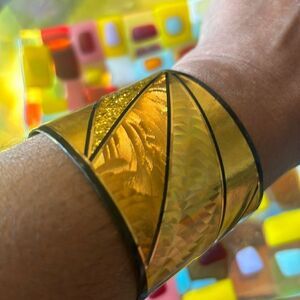 John Crutchfield Designed Cuff Bracelet Signed